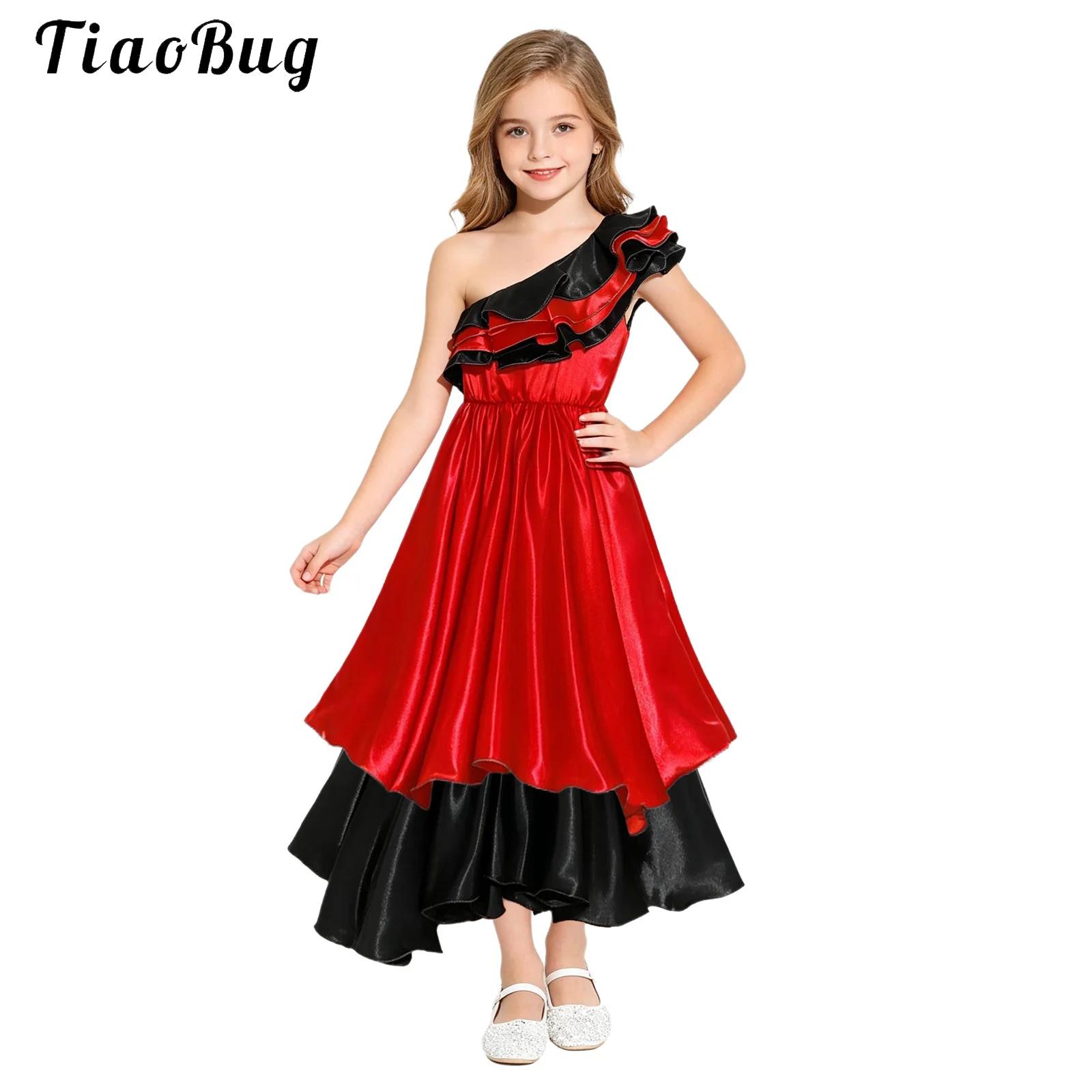 Ethnic Fashion Dress - 민족 브라질 댄서 소녀 스페인 플라멩코