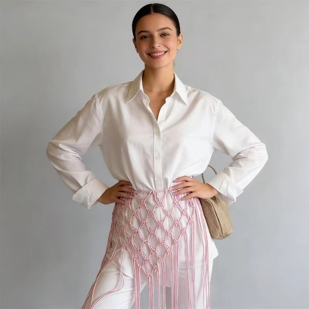 패션 보헤미안 네트 프린지 허리띠 장식 태슬 에스닉 디 - Ethnic Boho Fashion 리뷰 및 가격